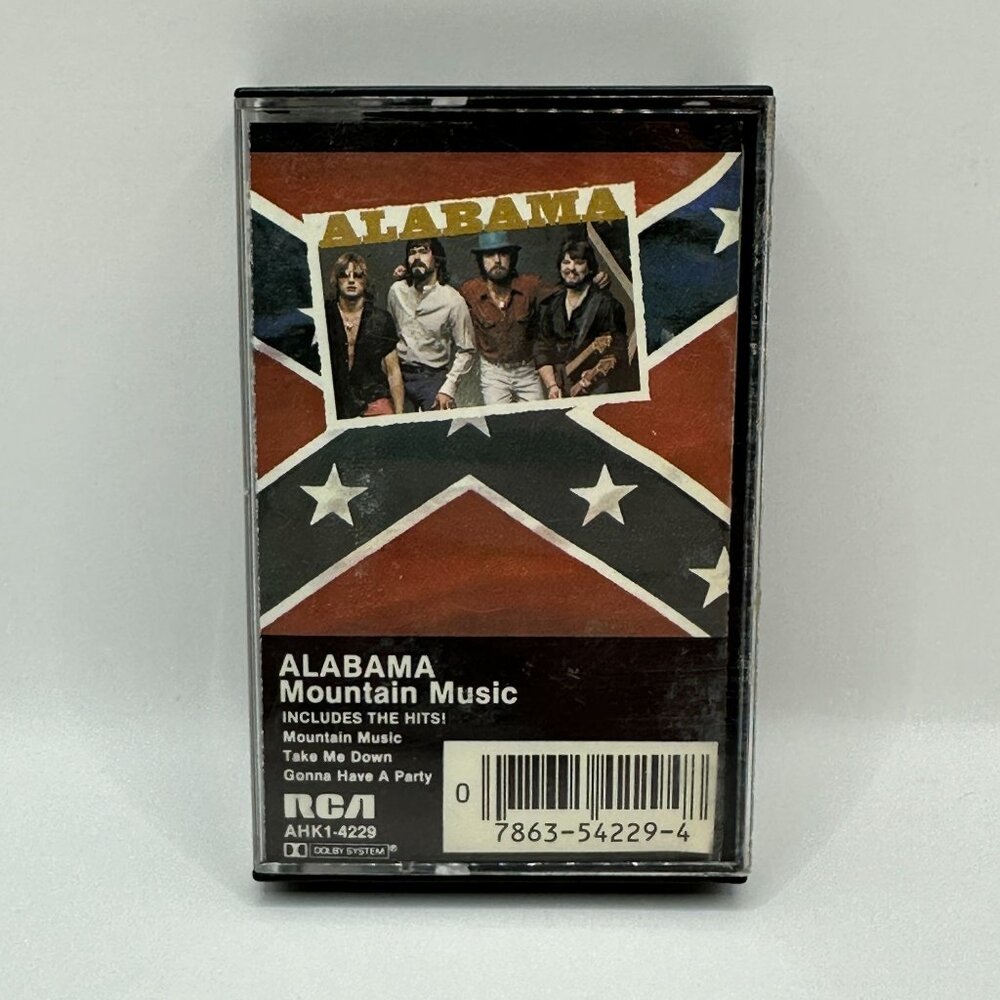 Alabama Mountain Music Cassette Tape Album RCA 1982 Country Hits Vintage